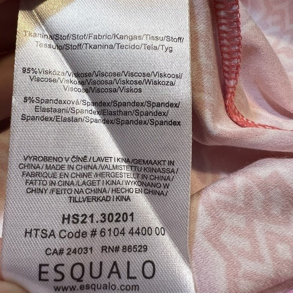 Esqualo Cabana Dress New Women’s XS - Picture 11 of 14